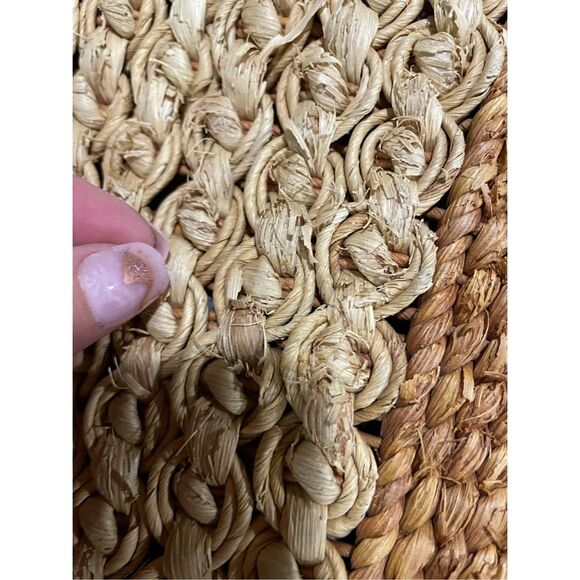 Brighton Vintage Wicker Hand Bag Tan - Picture 5 of 9